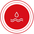  توافق واسع مع السوائل والغازات 